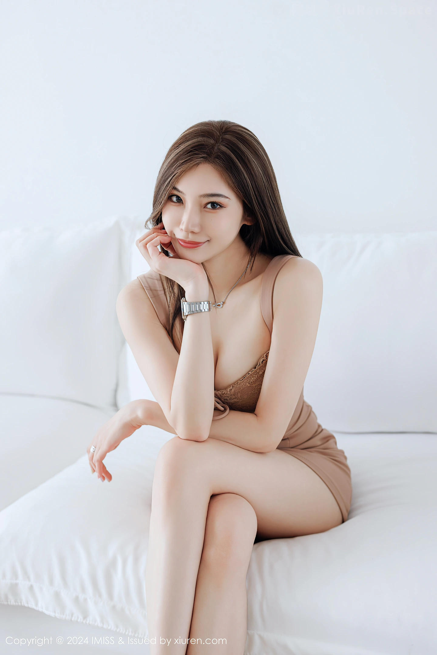 图片[3]-[IMISS爱蜜社]Vol.775 女神小狐狸Kathryn浅色连衣短裙露粉色内衣秀曼妙身姿诱惑写真53P-秀人网官方网站